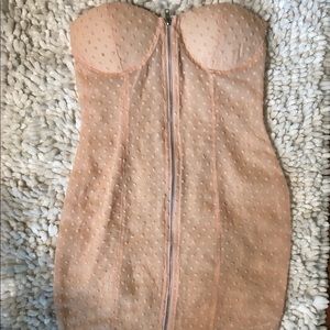 PrettyLittleThing Sheer Mini Dress